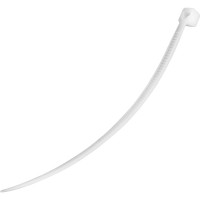 Нейлоновые стяжки vertextools 3х100, белый, 100 шт. СНБ-3-100