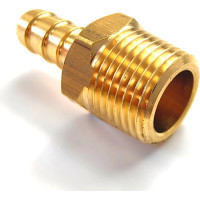 Штуцер Профитт латунный пневмо 3/8" НР х 8 мм, 10 шт 9276683