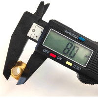 Штуцер Профитт латунный пневмо 3/8" НР х 8 мм, 10 шт 9276683