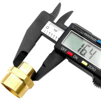 Муфта латунная переходная пневмо 1/2" ВР х 1/4" ВР Профитт 9275990