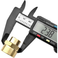 Муфта латунная переходная пневмо 1/2" ВР х 1/4" ВР Профитт 9275990