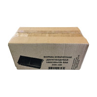 Кубическая форма TeaM 2ФК-100/4, окрашенная, двухгнездовая 2ФК1004К