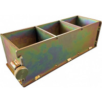 Кубическая форма TeaM 3ФК-100/5, оцинкованная, трехгнездовая 3ФК1005Ц