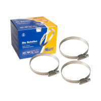 Хомут KRAFT 60-80 мм, нержавеющая сталь, уп. 50 шт. KT 880410