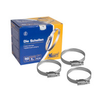Червячный хомут KRAFT 40-60 мм, уп. 50 шт. KT 880208