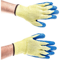 Перчатки Gigant х/б с рельефным латексным покрытием GHG-06