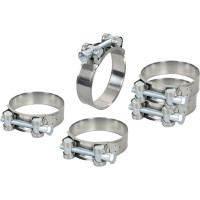 Силовой хомут из нержавеющей стали KRAFT W2, 80-85 мм, уп. 5 шт. KT 880529