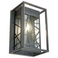 Садово-парковый светильник FERON серии «Ницца», PL641 60W, E27, IP44, черный, 4-х гранник 11647