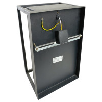 Садово-парковый светильник FERON серии «Ницца», PL641 60W, E27, IP44, черный, 4-х гранник 11647