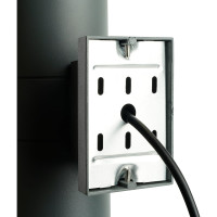 Уличный светодиодный светильник FERON DH0706, серия Бостон, 10W, 3000К, 1600Lm, IP54, серый 11660