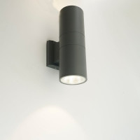 Уличный светодиодный светильник FERON DH0706, серия Бостон, 10W, 3000К, 1600Lm, IP54, серый 11660