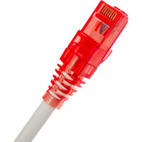 Патч-корд Hyperline PC-LPM-UTP-RJ45-RJ45-C5e-5M-LSZH-GY U/UTP, Cat.5e (100% Fluke Componen 42301
