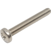 Винт КРЕП-КОМП полуцилиндрическая головка, нержавейка, DIN7985, А2, 8х60, 10 шт. вцн860мф