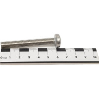 Винт КРЕП-КОМП полуцилиндрическая головка, нержавейка, DIN7985, А2, 8х60, 10 шт. вцн860мф