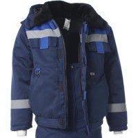 Утепленный костюм СПРУТ ОРИОН темно-синий/васильковый, р. 48-50 (96-100), рост 170-176 128253