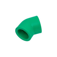 Уголок Blue Ocean 45 градусов, 32, полипропиленовый, зеленый PPRF/45E G -32