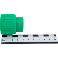 Комбинированная муфта с внутренней резьбой Blue Ocean 20x1/2, полипропиленовая, зеленая PPRF/IA(G)-20x1/2"