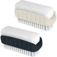 Двусторонняя щетка для рук YORK с пемзой 040060