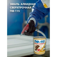 Эмаль White House ПФ-115 (бежевая; 0.8 кг) 15194