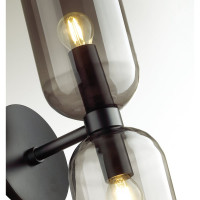 Бра с выключателем ODEON LIGHT ORINOCO стекло, E14, 2х60W 4804/2W