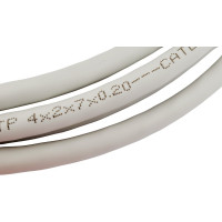 Патч-корд Hyperline PC-LPM-UTP-RJ45-RJ45-C5e-3M-LSZH-GY U/UTP, Cat.5e 100% Fluke Componen 42273