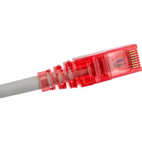 Патч-корд Hyperline PC-LPM-UTP-RJ45-RJ45-C5e-2M-LSZH-GY U/UTP, Cat.5e 100% Fluke Component 42272