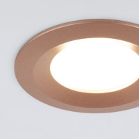 Встраиваемый светильник Elektrostandard 110 MR16, золотой a053333