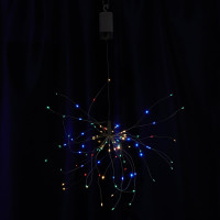 Линейная гирлянда FERON CL595, от батареек, 100 LED, мультиколор, статичная, IP20 41656