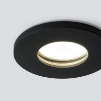 Встраиваемый светильник Elektrostandard 125 MR16, черный матовый a053360