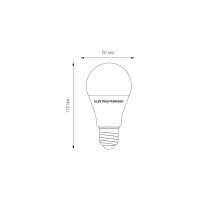 Светодиодная лампа Elektrostandard BLE2741 Classic LED, D, 17W, 4200К, А60 a052537