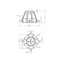 Кабельный колодец KSC KKT 1 M