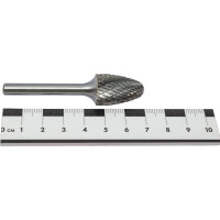 Борфреза гиперболическая со сферическим торцом F1625М06-70 JSD 10397