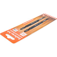 Пилки по дереву для лобзика Т311C (2 шт; 125х100 мм; HCS; шаг 2.75 мм) BOHRER 37103113