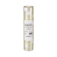 Канцелярская клейкая лента Комус 19 мм х 33 м, 12 шт./уп. 107517