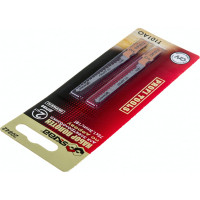 Пилки по дереву Т-101AО (2 шт; 75 мм; 18TPI; Cr-V) для лобзика SKRAB 20842