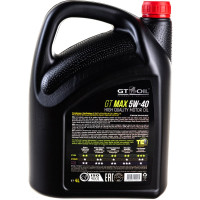 Масло GT OIL Max SAE 5W-40 API SN/CF, 4 л 8809059409015