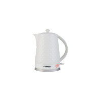 Чайник Centek 2 л, 2000 Вт, супербелая керамика, рельефный корпус  CT-0061 White
