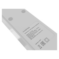 Удлинитель HARPER с USB зарядкой UCH-530 White H00002264