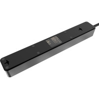 Удлинитель с USB зарядкой HARPER UCH-530 Black H00003010