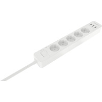 Удлинитель с USB зарядкой HARPER UCH-560 White H00003014