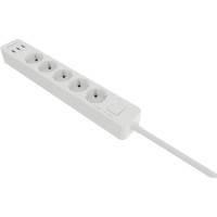 Удлинитель с USB зарядкой HARPER UCH-560 White H00003014