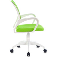 Компьютерное кресло Бюрократ CH-W695NLT салатовый крестовина пластик белый CH-W695NLT/SD/TW-18