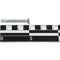 Саморез ZAMETAL 6,3х50 со сверлом и потайной головкой, DIN 7504Р, оц., 250 шт ZA082549