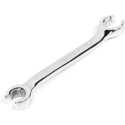 Накидной разрезной двусторонний ключ HORTZ 8х10 хромированный HOR 119687