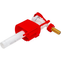 Впускной механизм с боковой подводкой и металлической резьбой Alca Plast A160P-3/8"