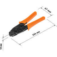 Обжимные клещи TDM  ELECTRIC КО-5Е 0,5-6мм SQ1001-0002