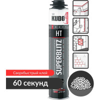 Клей-пена универсальный KUDO конструкционный профессиональный всесезонный SUPERBLITZ HT KUPP10B13SBHT