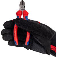 Бокорезы Knipex, L-140 мм, 62 HRC, 2-к ручки, KN-7002140SB