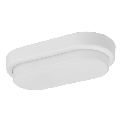 Светильник в ванную настенный светодиодный LED ДПП 3801 8Вт 6500К IP65 белый овал 155х78х57 мм TDM ELECTRIC SQ0329-0812