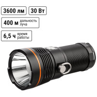 Фонарь TDM ELECTRIC прожектор Титан 7, 30 Вт CREE 3600 лм, 4х18650, IPX5, Type-C, SQ0350-0067